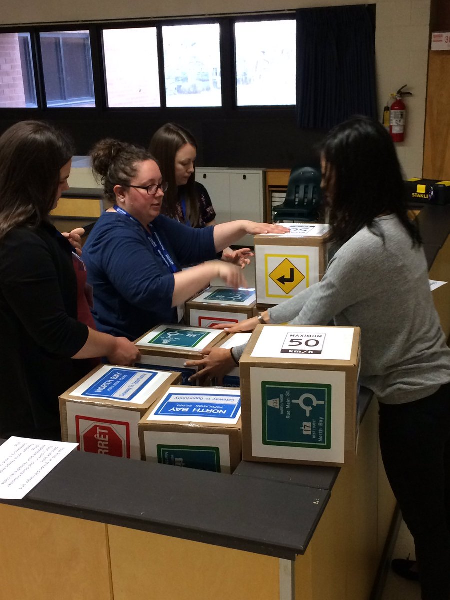 DeschampsNear's tweet image. @NearNorthSchool #NTIPEducators and #FSLeducators engage in CEFR inspired learning; beginning with an Escape Room. We deepened our understanding of the CEFR and strategies thanks to @sgojsic presentation at the OMLTA. What a successful day! #NearNorthUnited!