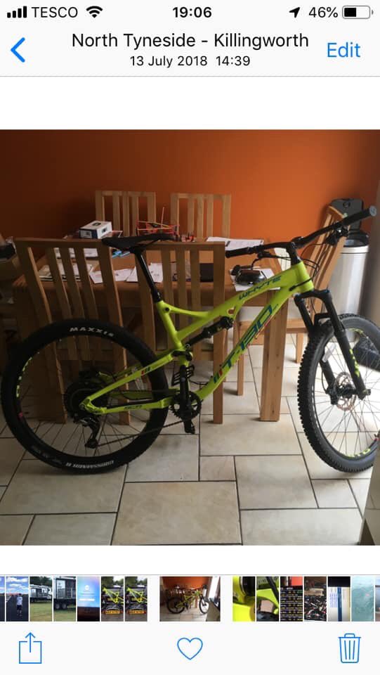 AmandaScurr's tweet photo. Trying to track down stolen #whytebike from #killingworth any sightings? https://t.co/7EkSSq8z3p