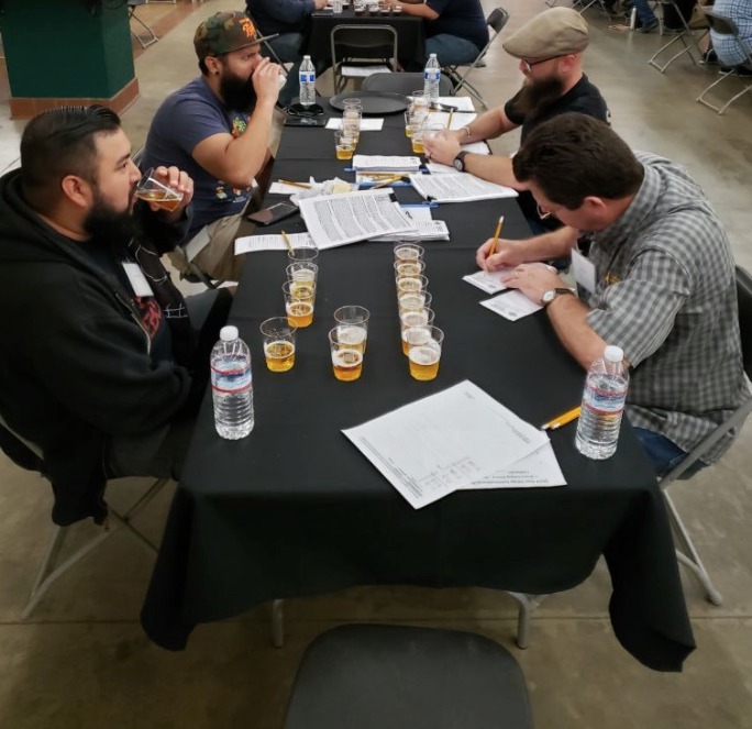 Bevvcom's tweet photo. Judge, Jury, and Beer Consumer 🍺🏆
Justice is blind (and so are the tastings) in the SD International Beer Competition https://t.co/fIj4eSxMNA @WestCoasterSD #SDIBC #beerjudge #cicerone #craftbeer #beerfest @SDBeerNews https://t.co/1RgO9Gs6K7