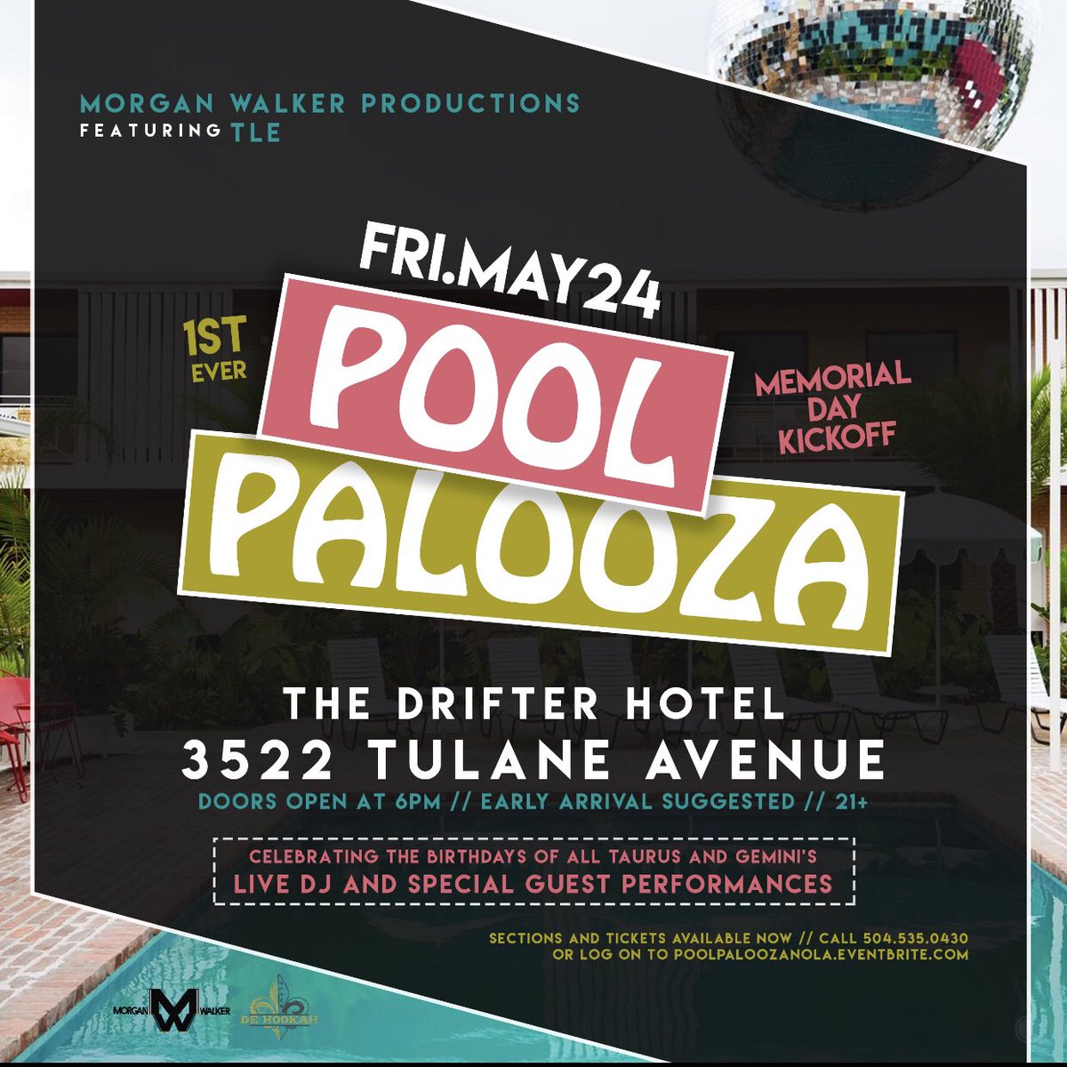 TheRealTlove_'s tweet photo. Say We got Our first 100 Ladies @_morgwalker but I’m saying I need a 100 MORE how you feel?? 🏝
Plus we got the hookahs provided by @fleurdehookah 
Official Memorial Day weekend Kickoff
https://t.co/1wgYchuU0T 21+ Ladies RSVP NOW #POOLPALOOZA https://t.co/ziCOcLrQav