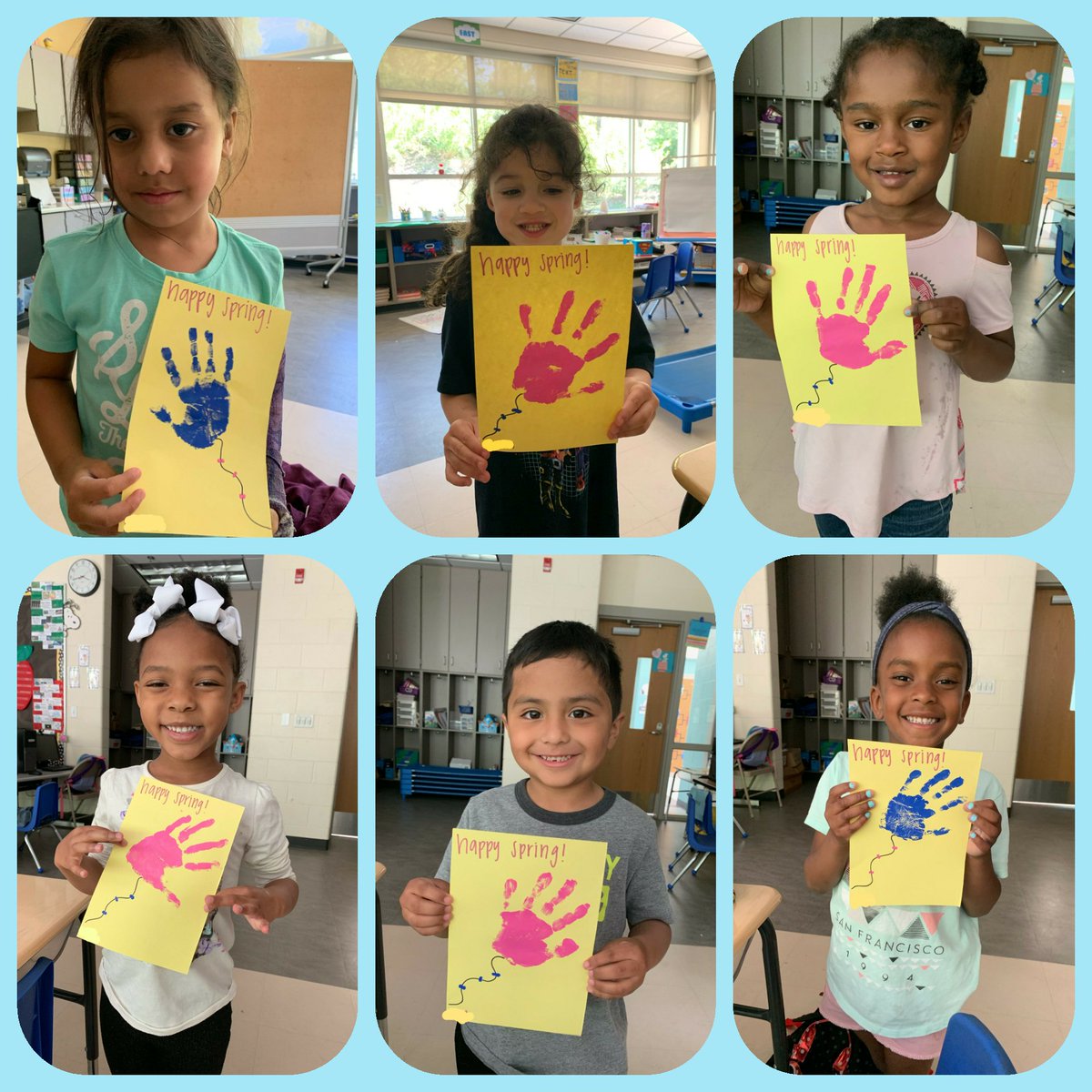 fmteducare's tweet photo. The Littles made handprint kites🎨🌬️#SpringFever2019 #TheLittles #WeMadeThis #LetsGoFlyAKite https://t.co/wXXNsHI8BD