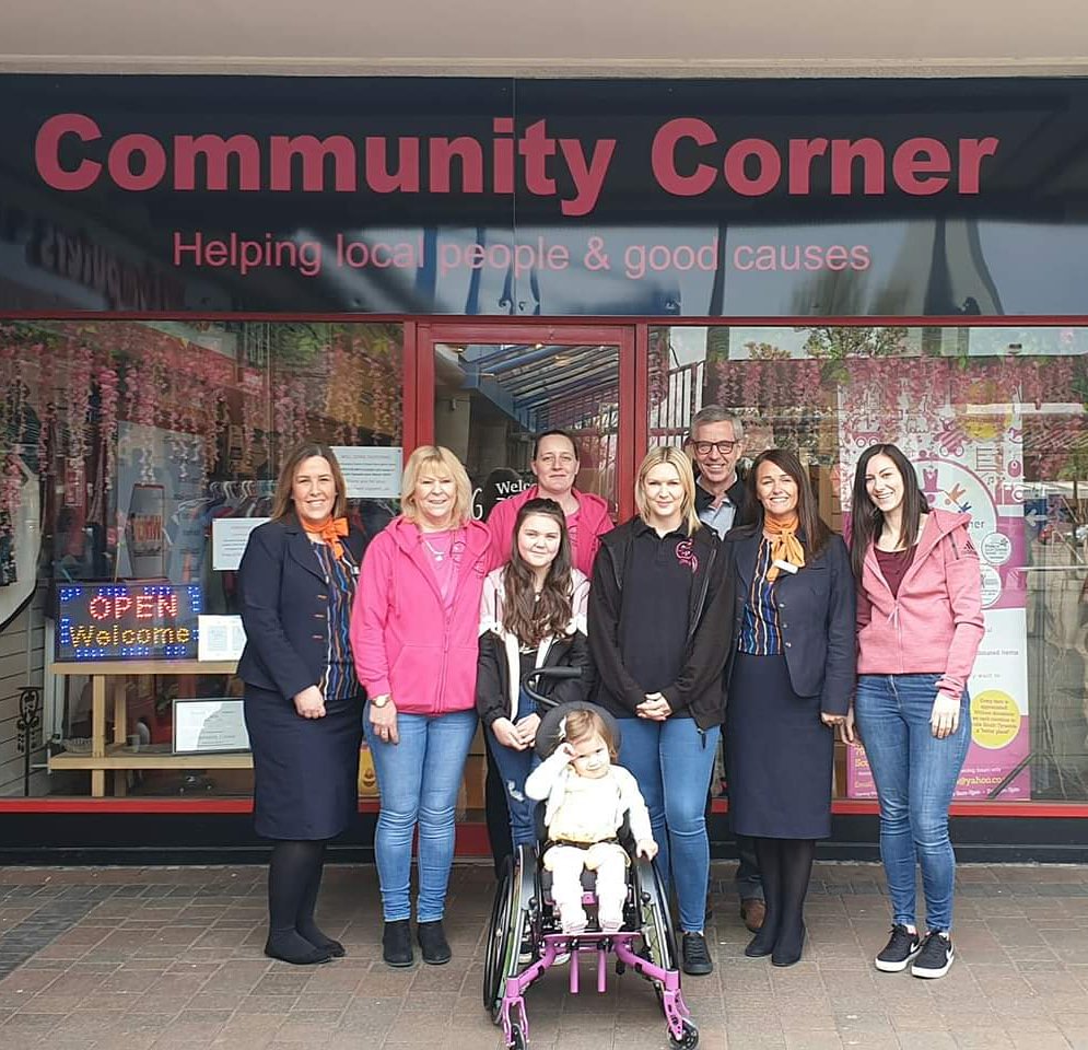 ourcorner14's tweet photo. 2 year old Zara got her custom made wheelchair. With the help from our friends at Hays Jarrow &amp; The Hays Foundation we presented this to Zara and her family this month. This will be life changing for Zara &amp; her family! This is the third specialist wheelchair we have provided ♡ https://t.co/RsLANMH2OC