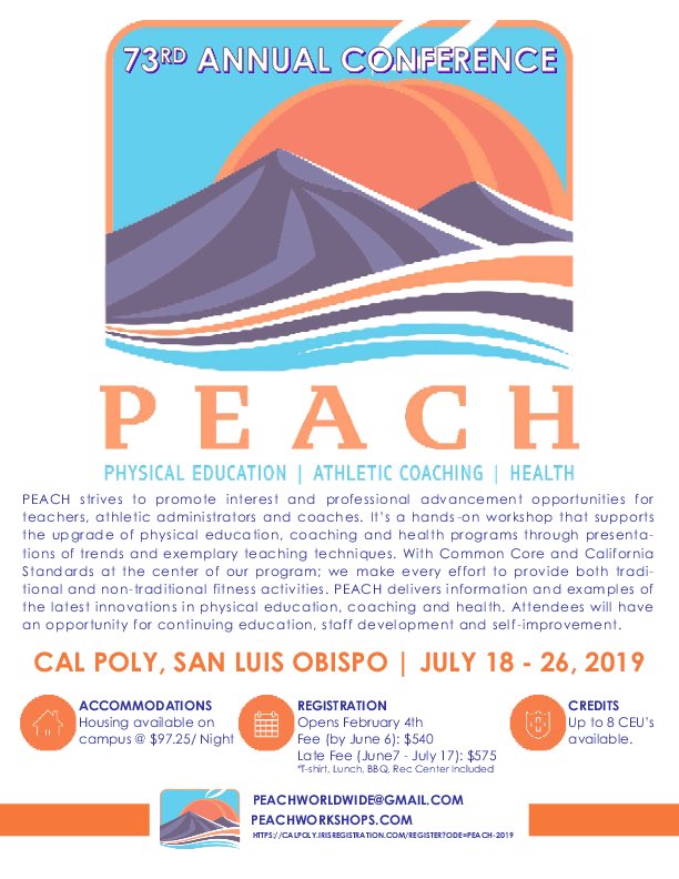 Peachworldwide1's tweet photo. Registration is open! Some of our presenters include @JohnJonesPE @kjfitlab @coachkjennings @GopherSport @OmegaHD @adasportsKC https://t.co/4YbD3S7bBp