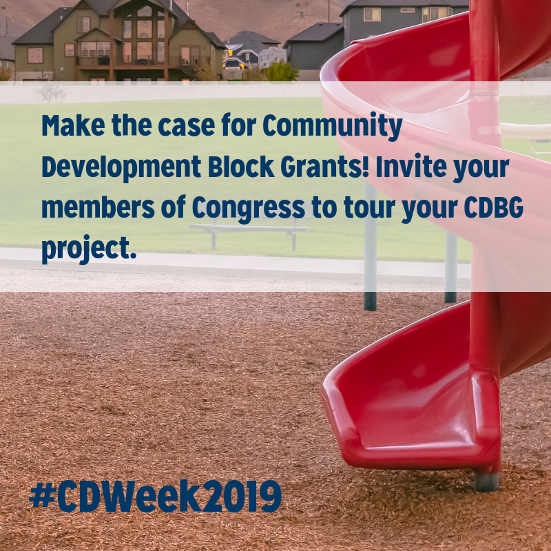 NRPA_news's tweet photo. Every Congressional district receives or has access to Community Development Block Grant funds! Head to https://t.co/IbYvp11lM6 to show your members of Congress first-hand how you use CDBG. #CDBGImpact #IncreaseCDBGFunding #CDWeek2019 https://t.co/L8wHoULiAB