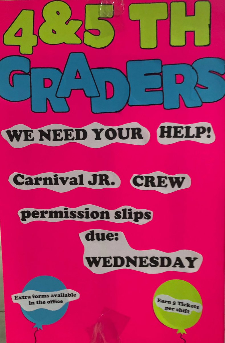 Jr Crew slots... 4- 4:45 AND  4:45- 5:30 are filled. We still need help for 5:30-6:15 and 6:15-7. Free tickets for the last two shifts can be picked up early so that you can use them before your shift. THANK YOU for your help!!! We can’t do it without you! #lietzpride #usdlearns