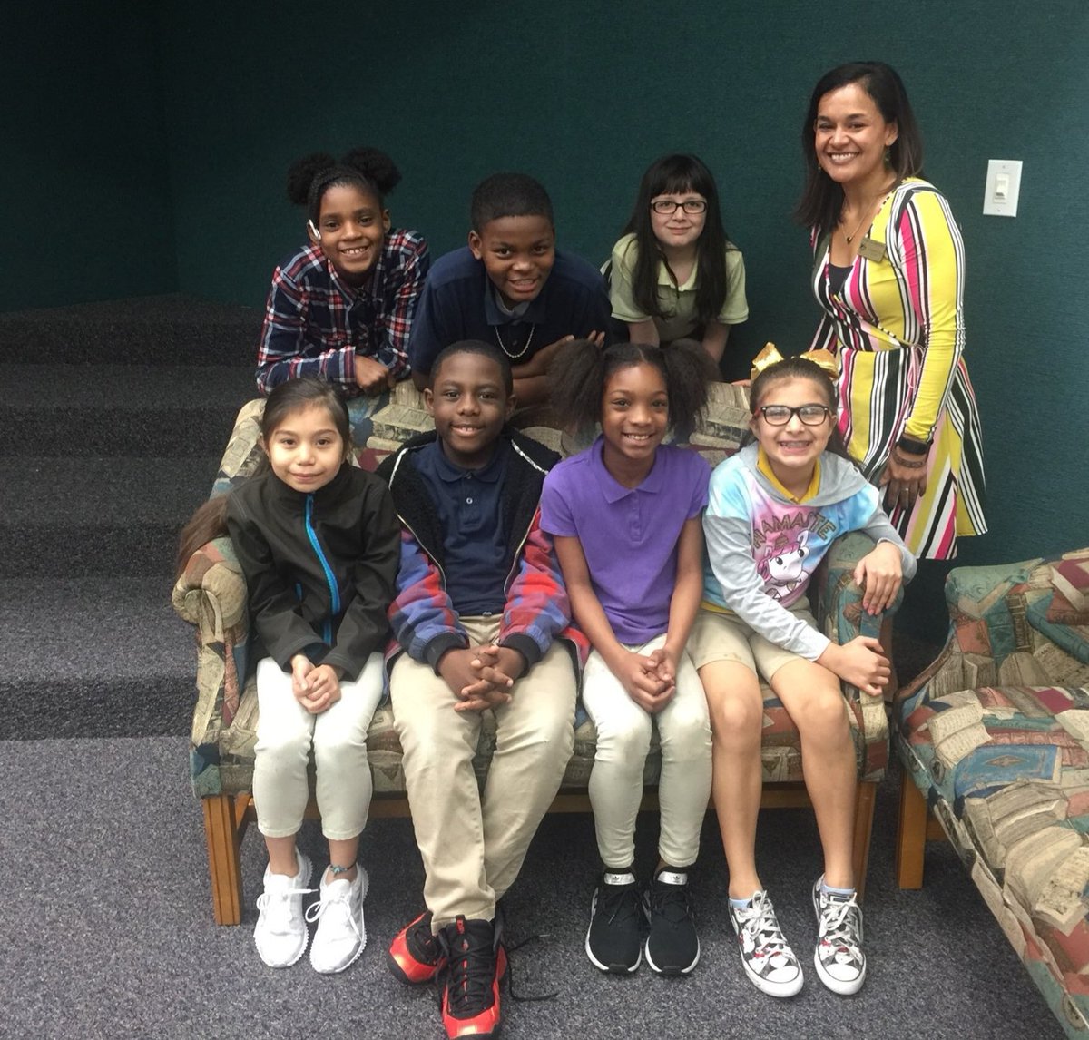Our unofficial "Positivity Patrol"

Got a chance to help students recognize the positive things happening amongst their peers.  They are definitely looking for ways to put #learning1st &amp; #addvalue. 

All started by one special little 🐏 <a href="/hiking123/">Tosha Bjork</a> <a href="/rojones1/">Ronald K. Jones</a>

#work4win #RameyWay