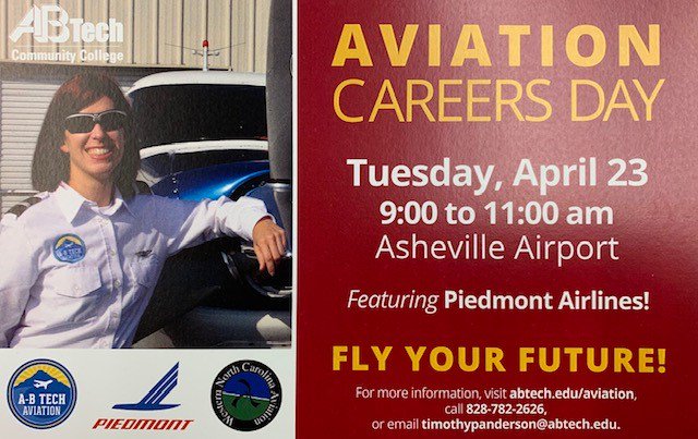 fly_abtech's tweet photo. THANK YOU PIEDMONT AIRLINES! Thanks to @WorkforPiedmont Alexandria for putting on a great presentation for local high school and current @fly_abtech students at today's Aviation Careers Day. The demand for new pilots remains very strong and the sky truly is the limit! https://t.co/XAvRnzSnq5