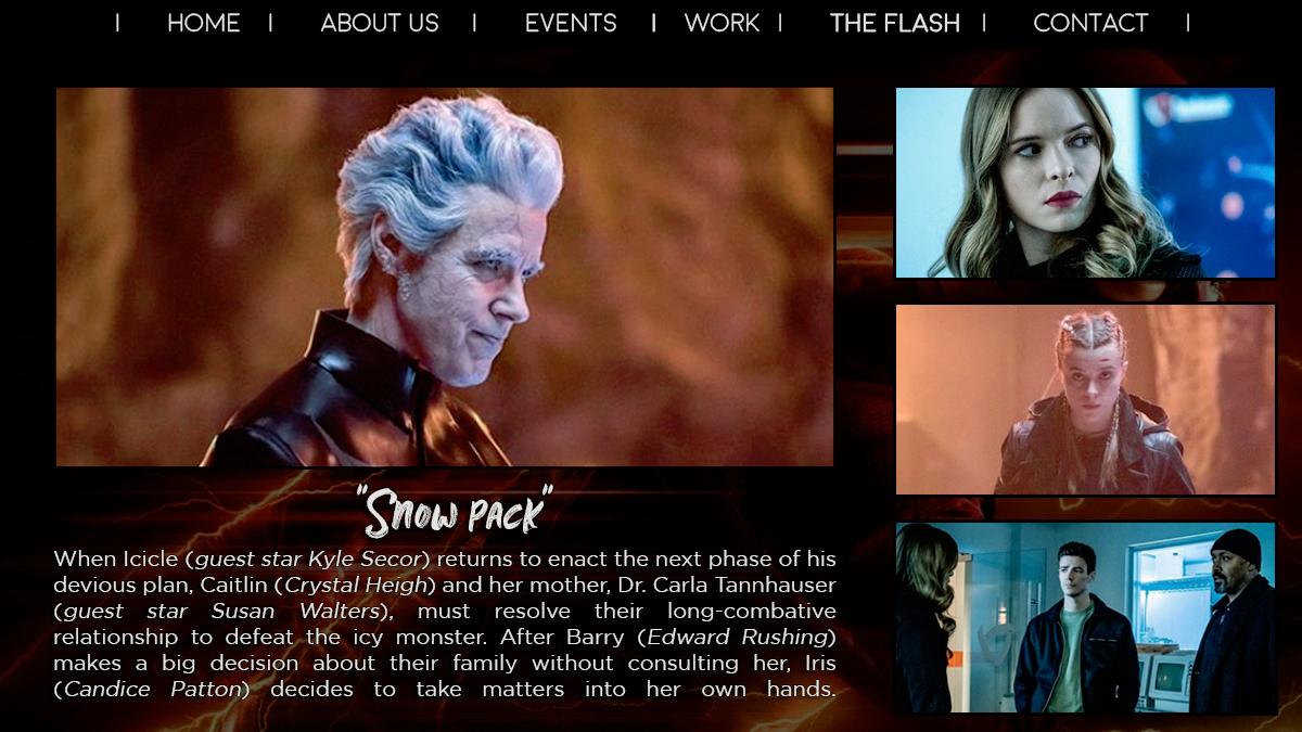 theflashxrp's tweet photo. 05x19 | Snow Pack. 

Fotos promocionales para el siguiente capítulo de The Flash esta noche. https://t.co/MgoTg6np7k