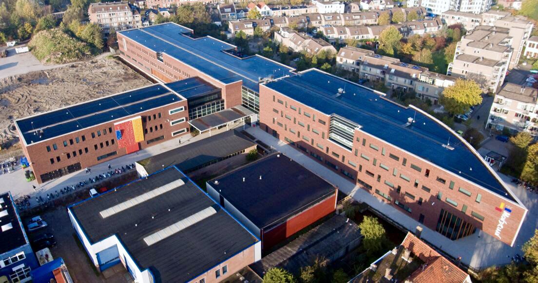 Vandaag start werkzaamheden ROC Mondriaan, Brasserskade 1 te Delft.