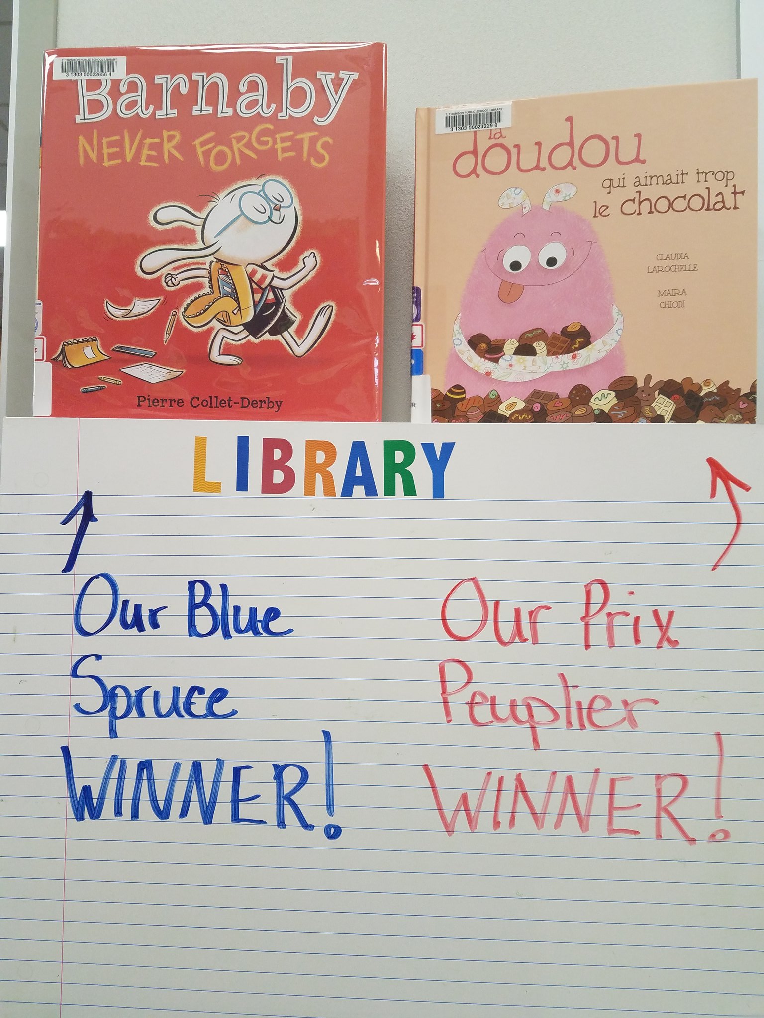 Tom Thomson School on Twitter "Our Forest of Reading Voting is