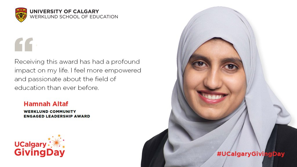 UCalgaryEduc's tweet photo. Every Giving Day contribution changes the life of a student and creates opportunities to fuel the ground-breaking research that strengthens our community. Donate at  https://t.co/OREq8Axr6J #UCalgaryGivingDay https://t.co/M71KX0Qhms