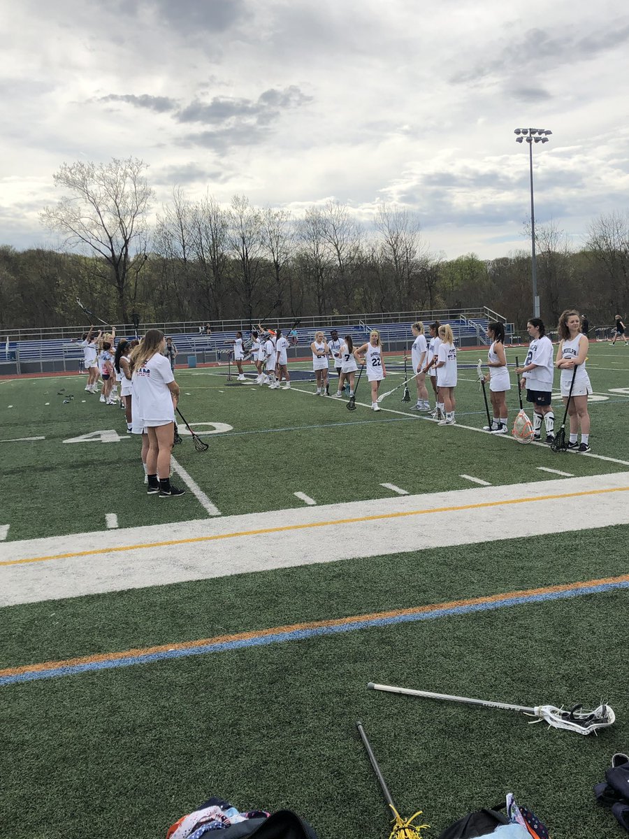 RHS_AD1's tweet photo. Randolph GLAX seniors “say thank you” on Teacher Appreciation before their game against Morris Catholic #GoRams #RamsNation #GoRamsGLAX https://t.co/oZmXCqWnKi