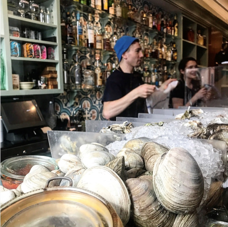 Raw bar close up! PC @cookie_dubai