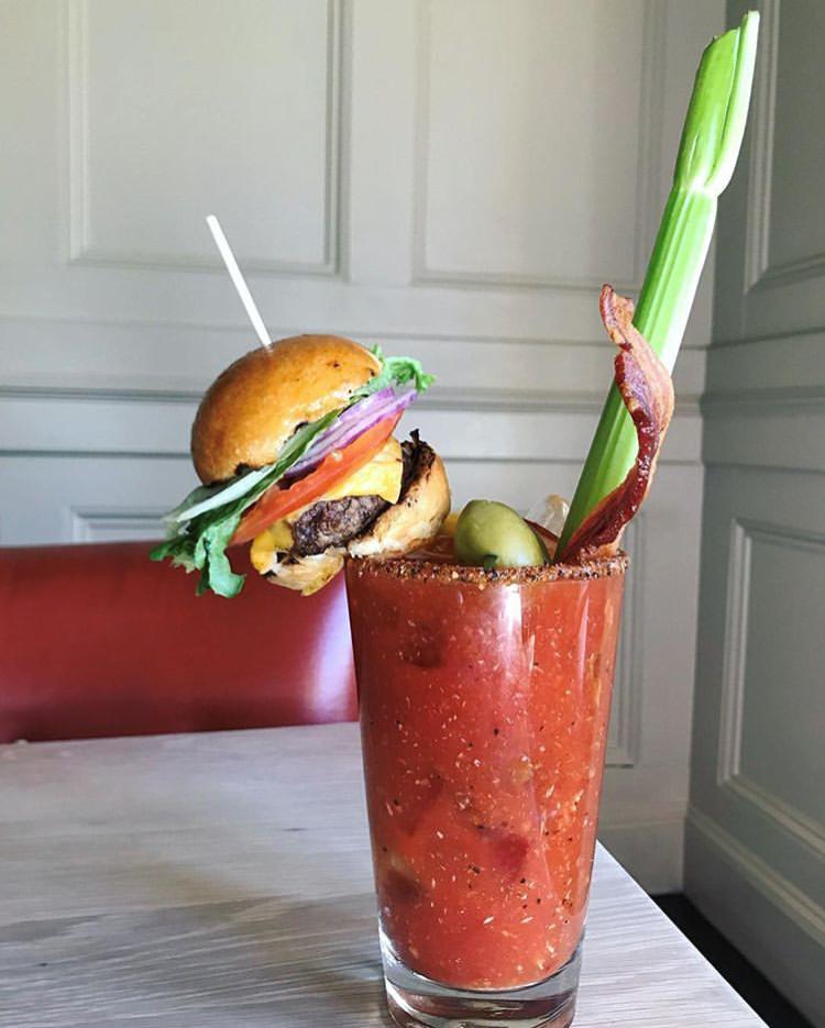 metbackbay's tweet photo. A Bloody Mary creation from PC @stopak_n. Every Saturday and Sunday, create your own with a selection of spirits, mixers, flavors and garnishes. https://t.co/bbwjLTs4jZ