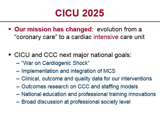 Thank you @Baystate_Health @HvccPcu for including discussion of the future of the #CICU and #criticalcarecardiology in the 48th Plotkin Cardiovascular Symposium at scenic @delaneylogcabin 

The field is growing and we have much work to do in #trials, #cardiogenicshock & #training