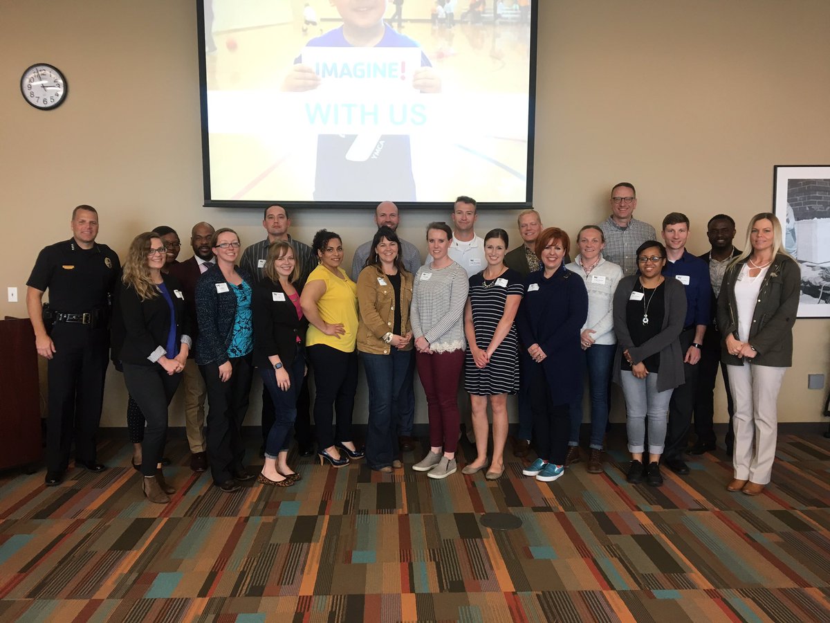 WYoungPros's tweet image. Thank you to @YMCAWichita CEO Ron McMahon and Wichita Police @chieframsay for talking to our Mission Wichita group today! #community #wyoungpros #startwithw