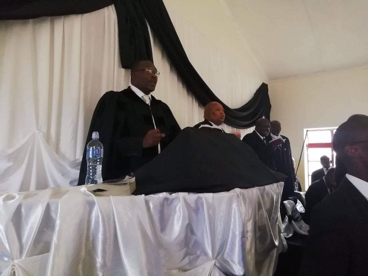 SiphoMahokoto's tweet photo. The Resurrection Sunday service at Hanover (Northern Cape), I preached and also served Holy Communion with Dr Marlene Mahokoto (my wife). People still refer to her as Mama unkosikazi (Minister's wife), she's a Minister in her own right. What a weekend...
#EasterWeekend2019 https://t.co/BC5B7vb0fH