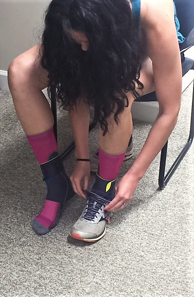 bracelab's tweet photo. @RaleighRadiance visited Bracelab to try on the Push Sports Brace Kicx as part of our Raleigh Flyers/Radiance SPNSR. This brace's low-profile design allows you to wear it inside shoes, such as cleats. It's great for athletes of all ages!#EmbraceFunctionalFreedom #PushSportsBraces https://t.co/pcbU0VhK5w
