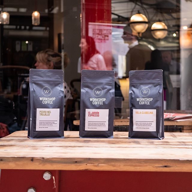 You can get your @workshopcoffee to take away in a lovely bag to enjoy at home π Pick some up at Barton Arcade or Spinningfields!