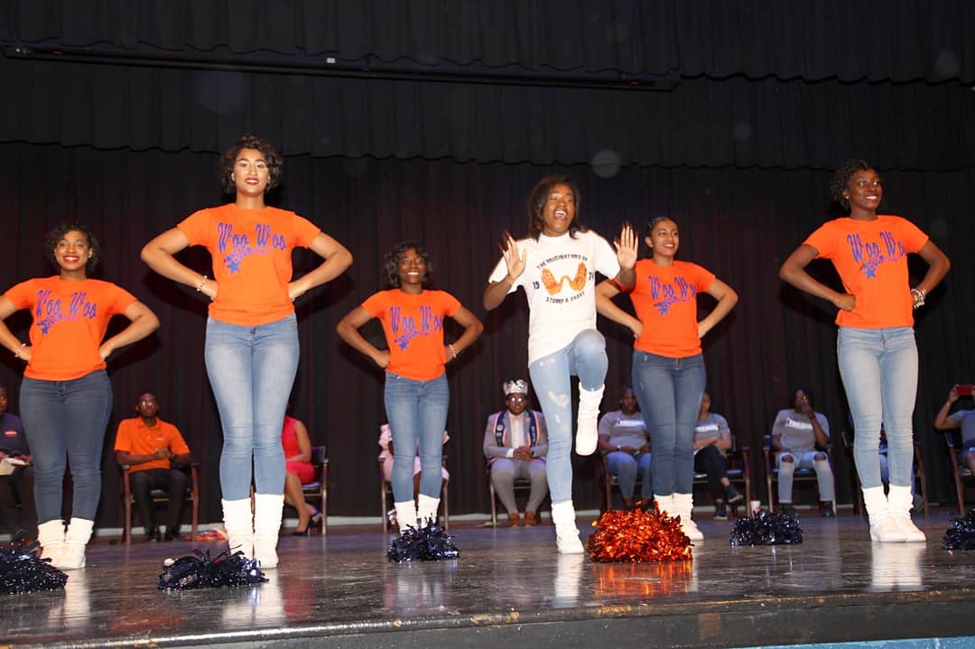 vsu_admissions's tweet photo. The Trojan Family visited Petersburg High School today to present to the students and acknowledge future scholars who have been accepted to our University!
#VSU #VSUTransforms #VSURoyalCourt #VSUTab #VSUAthletics #Petersburg #VA #Crimsonwave https://t.co/oPqVg2taUy