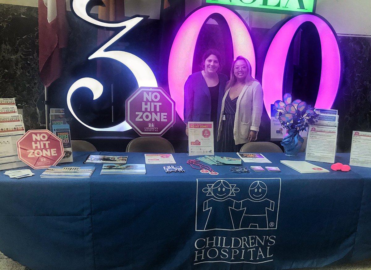 To celebrate 300 years of New Orleans, let’s get to 300 No Hit Zones! A great day spreading No Hit Zone and @CHNOLA spirit at City Hall for Child Abuse Prevention Month.

Special thanks to <a href="/mayorcantrell/">Mayor LaToya Cantrell</a> and Office of Youth &amp; Families for launching the meditation room!