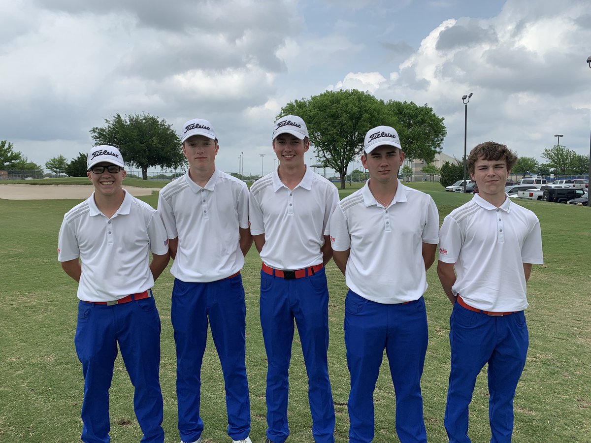 RidgeGolfTeam's tweet photo. Solid tournament performance from the War Eagles.   1st Ridge Golf team to make it a 6A regional!  🦅 https://t.co/PvIYgVocZk