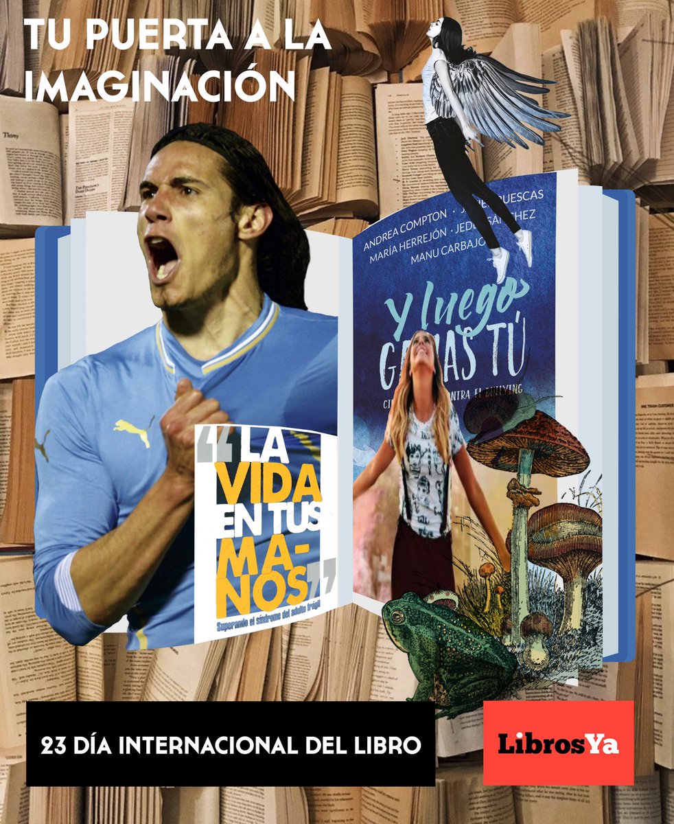 librosyaUY's tweet photo. Día Internacional del Libro 🌍📚❗️ Hoy celebramos su día, nuestro día. El día de aquellos apasionados 💕 por las páginas entintadas, que tanto nos aportan a diario, y nos hacen llorar 😭, reír 😆, conocer 🔎, descubrir 🧐 y muchas otras sensaciones... 
•
#TuLibroTuMomento https://t.co/7S0LLlFBqR