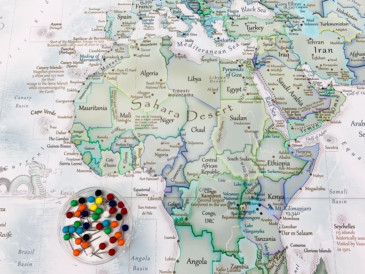 Darwin World Map:geojango.com/collections/wo.#GeoJango #maps #geography #ca...