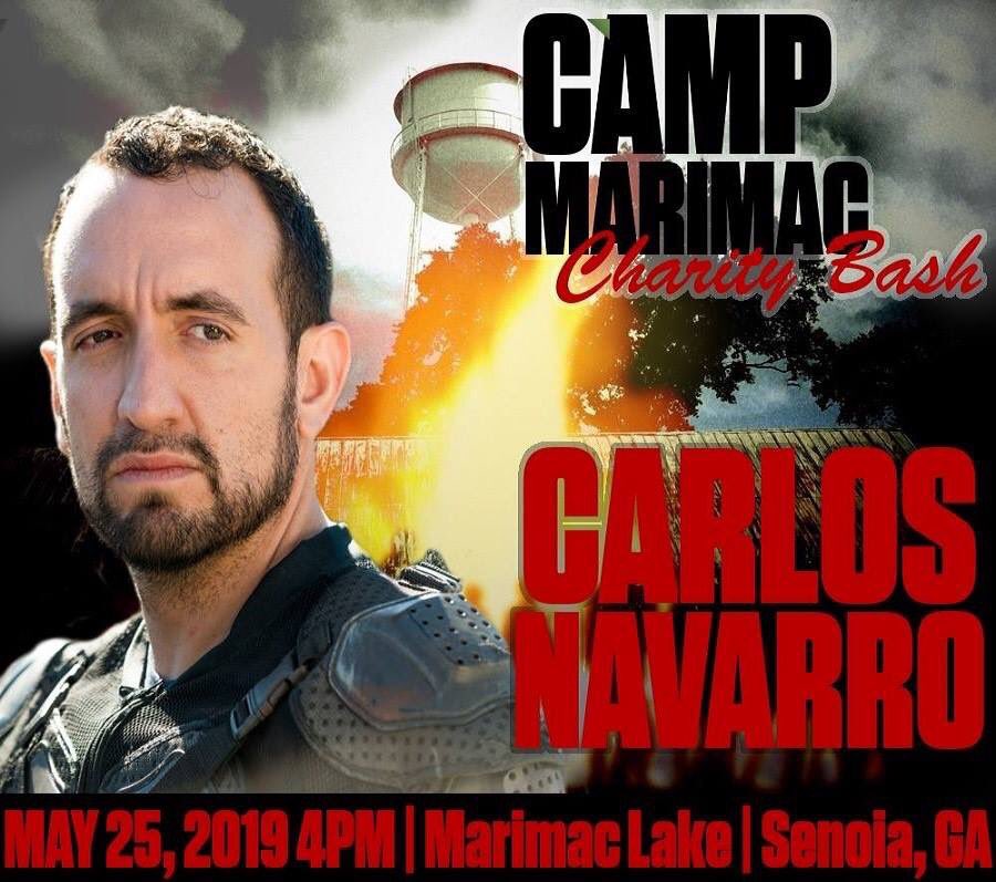 TheCampEvents's tweet photo. Happy Tuesday!!
Carlos Navarro @ToTheTopCarlos pre-sales for autos/selfies are on sale now! You can purchase yours here! ππ
https://t.co/NeewZuDTgE
#MemorialDayWeekend #Travel #FamilyFun #TWDFamily #CampMarimacCharityBash #CMCB #Charity #TWD #TheWalkingDead #TWDTour #Senoia https://t.co/o1HBDmJHUi