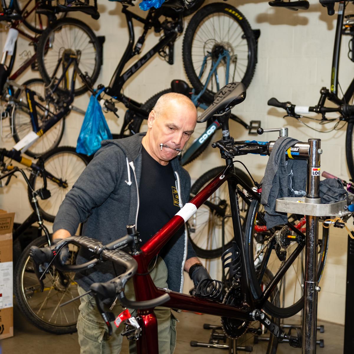 When your bike needs repairs, our experts are here to help make sure your bike rides like new.