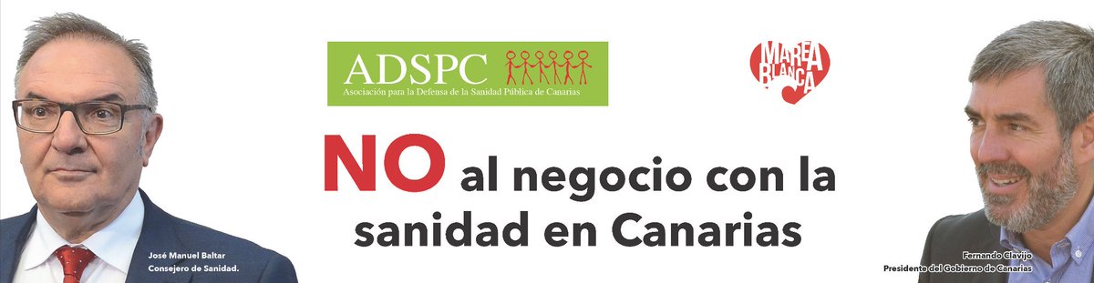 asociación defensa sanidad pública Canarias (@sanidaddefensa) on Twitter photo 