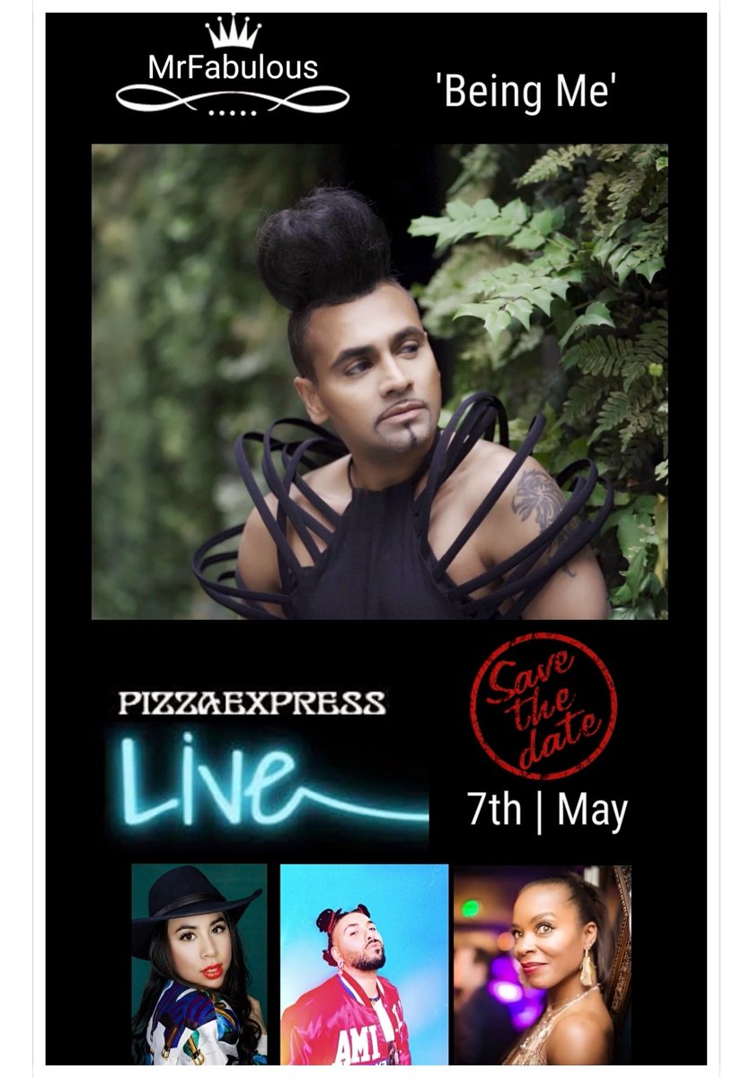 JayKamiraz's tweet image. RT 'SAVE THE DATE' |  7th May
My Live Solo Show
@pizzajazzclub | Holborn

Ticket Link : pizzaexpresslive.com/whats-on/being…

Guest Singers include:
@Emel_Michael 
Fellow #alltogethernow @Miggy_DelaRosa &amp;amp; TV Wife @souldiva69

A Night Not To Miss !

#pizzaexpresslive #music
#livemusic #whatson