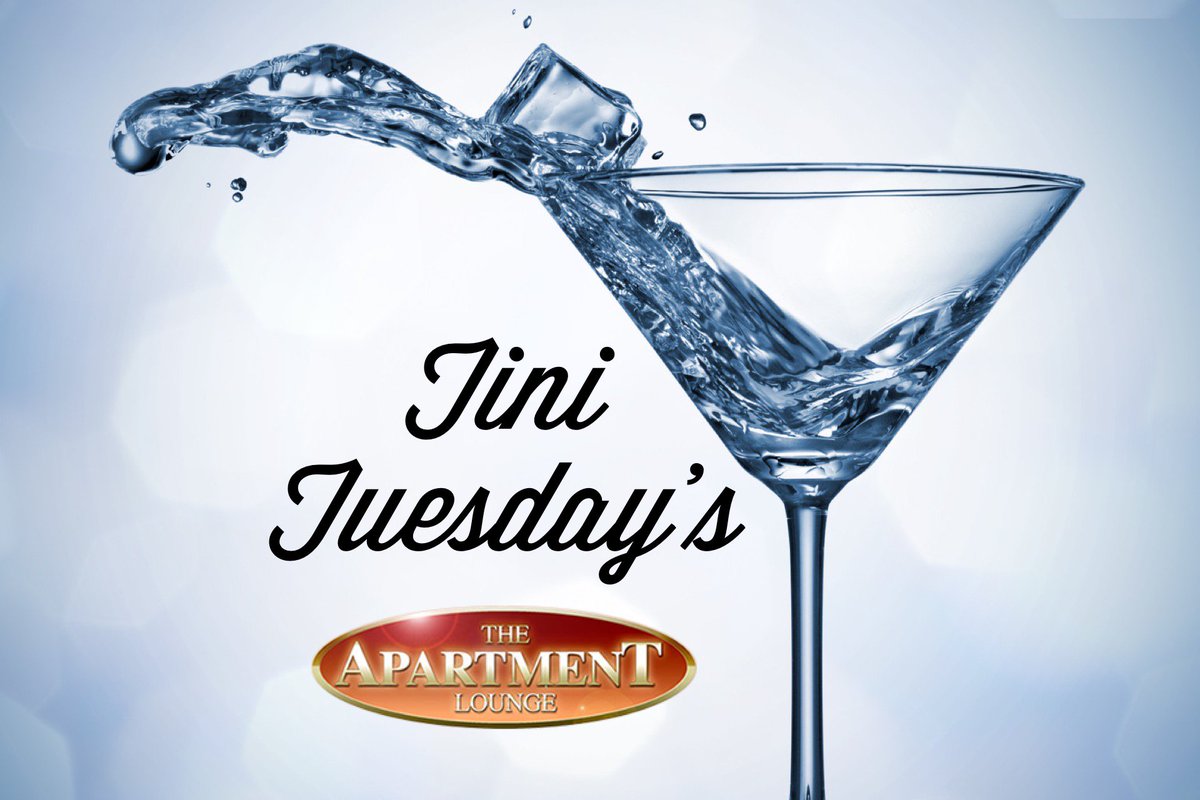 So close to the end. Come enjoy Martini Tuesday while it lasts. We will transition into our Sangria night is just a few weeks! #tinituesdays