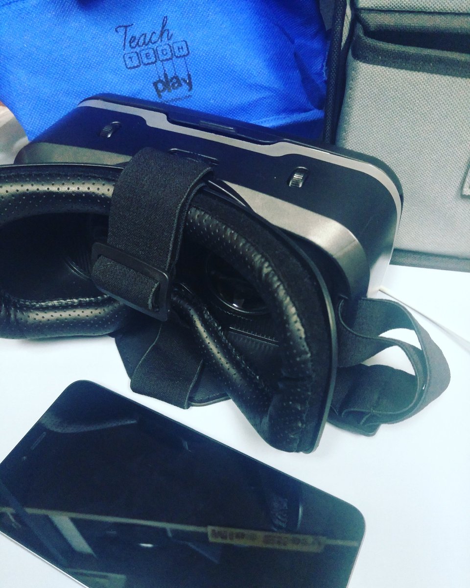 Took my snacks in my @teachtechplay bag. A reminder of their April PD last year &amp; how much I've done since attending. It was a life changing PD and my classroom has never been the same since. Now I'm in a role which I love and get to explore different tech things all the time.