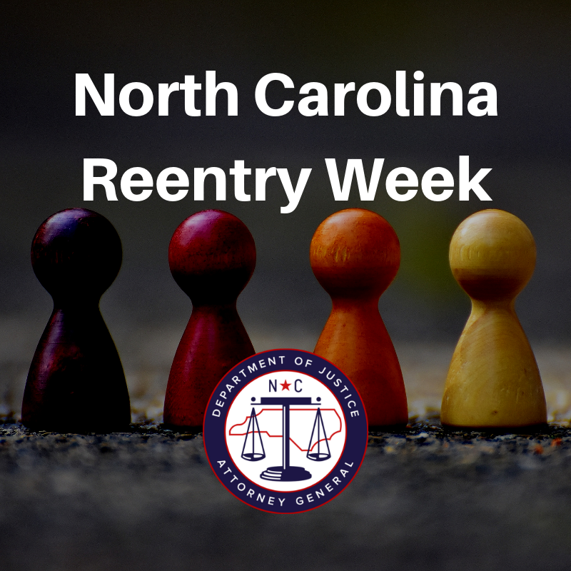 NCAGO's tweet photo. Last year 20,000 people in NC left incarceration. Preparing them to succeed upon release gives them another chance and reduces repeat crime - making our communities safer. #NCReentryWeek https://t.co/Nz7pi6Flmf