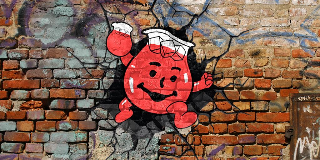 Kool Aid Man Wall