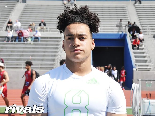 adamgorney's tweet photo. Four-star DB Lathan Ransom raves about his #Oklahoma #BoomerSooner visit https://t.co/ep3jFt93Gm https://t.co/Du0BsfaKf8