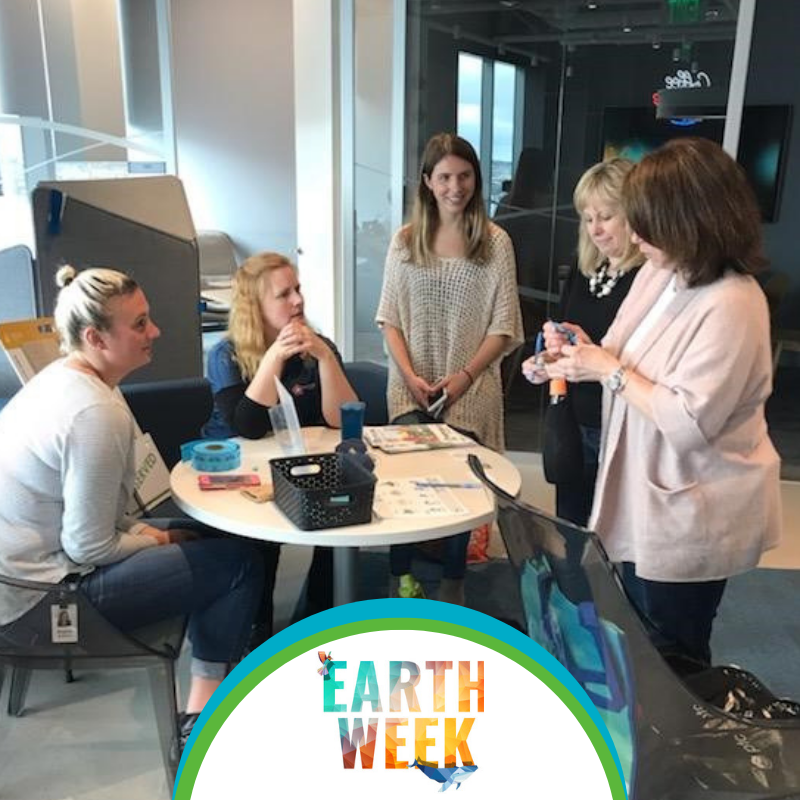 lifeatPTC's tweet photo. Today our employees learned all about best practices for recycling in our new #Seaport HQ! Thank you to @RepublicService for educating our employees on sustainability as part of #PTCEarthWeek.  #lifeatPTC #EarthDay2019 https://t.co/47ImIURJE7