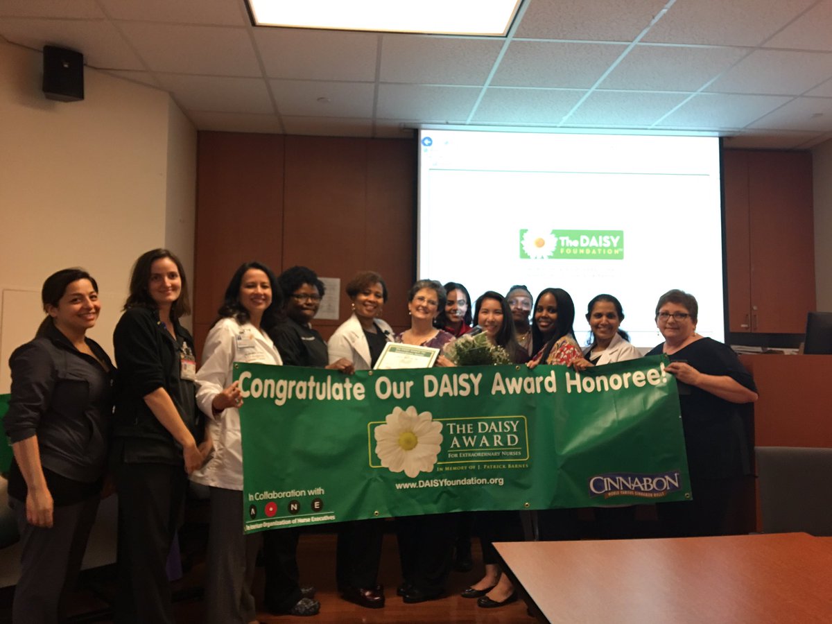 Celebrating our DAISY Award Honoree - Anna McCall, G12NW Palliative Care Unit <a href="/CarolPorterDNP/">Carol Porter DNP, RN, FAAN</a> <a href="/MDAndersonNews/">MD Anderson Cancer Center</a> @KimmieCares <a href="/DAISY4Nurses/">DAISY Foundation</a>