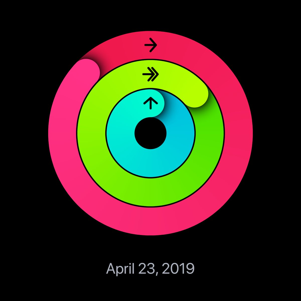 CCMedic521's tweet photo. Closed my rings for the day! https://t.co/QF7HkCSeDX