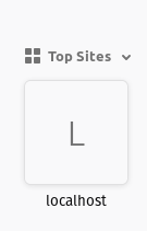 rkingdc's tweet photo. #TFW your most visited site is "localhost" https://t.co/kte3bqkmCK