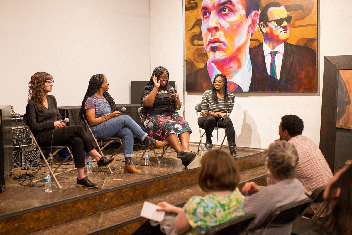 A very special thank you to our panelists <a href="/mrotzie/">hodel in the streets, chava in the sheets</a>, <a href="/nvlevy/">Nekima Levy Armstrong</a> &amp; Jasmine Russell of @monicatdata for taking us on such an inspiring journey around Sacrifice. What a night!

Check out the full gallery over at doingstuff.is/sacrifice
#doingstuffmpls