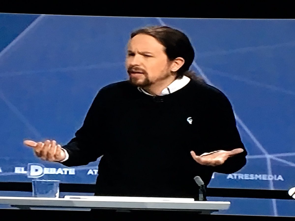sebastianfest's tweet photo. Florentino Pérez como enemigo de #España, la frase más punzante de @Pablo_Iglesias_ en #DebateESP #DebateAtresmediaESP https://t.co/U8omUhXCtk