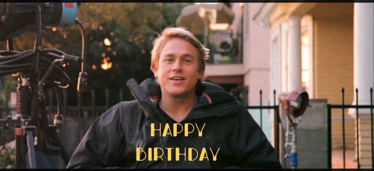 Charlie Hunnam x Aidan Gillen
Happy Birthday 