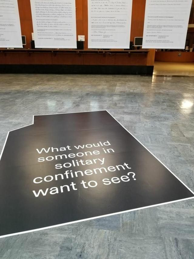 ljhopes's tweet photo. RT @Photos2Solitary IT'S TRUE! The opening tonight of our @bklynlibrary exhibit features the one and only @mrjohnnyperez speaking about solitary. And Michael K. Williams showing Raised in the System. @BKBMG #RaisedInTheSystem #PhotoRequestsfromSolitary @BPL_Presents @NRCATtweets https://t.co/hGMbj5zRYW