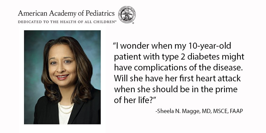 In #AAPvoices, pediatric endocrinologist Dr. Sheela Magge calls for urgent action to curb children’s consumption of sugary beverages, a big factor in the rise of “adult” diseases now seen among young patients.  &lt;aap.org/en-us/aap-voic…
