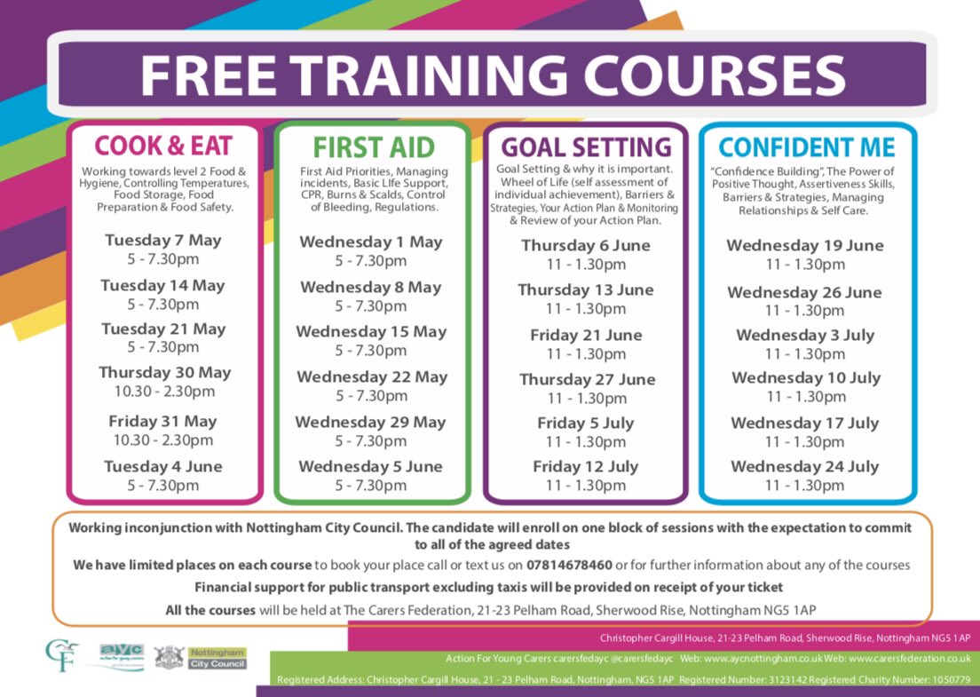 Free training for adults 
Get in touch to enrol on one of our courses 
#nottingham #free #training #freetraining #getintouch