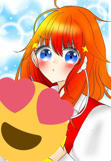 りかさんがTwitterに投稿した中野五月(五等分の花嫁)のイラスト。