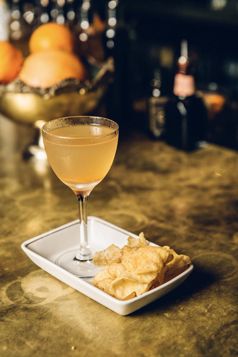 Like a Dirty Martini? Try this extra-briny spin from <a href="/SpareRoomHwood/">The Spare Room</a>: bit.ly/2NAOYzM