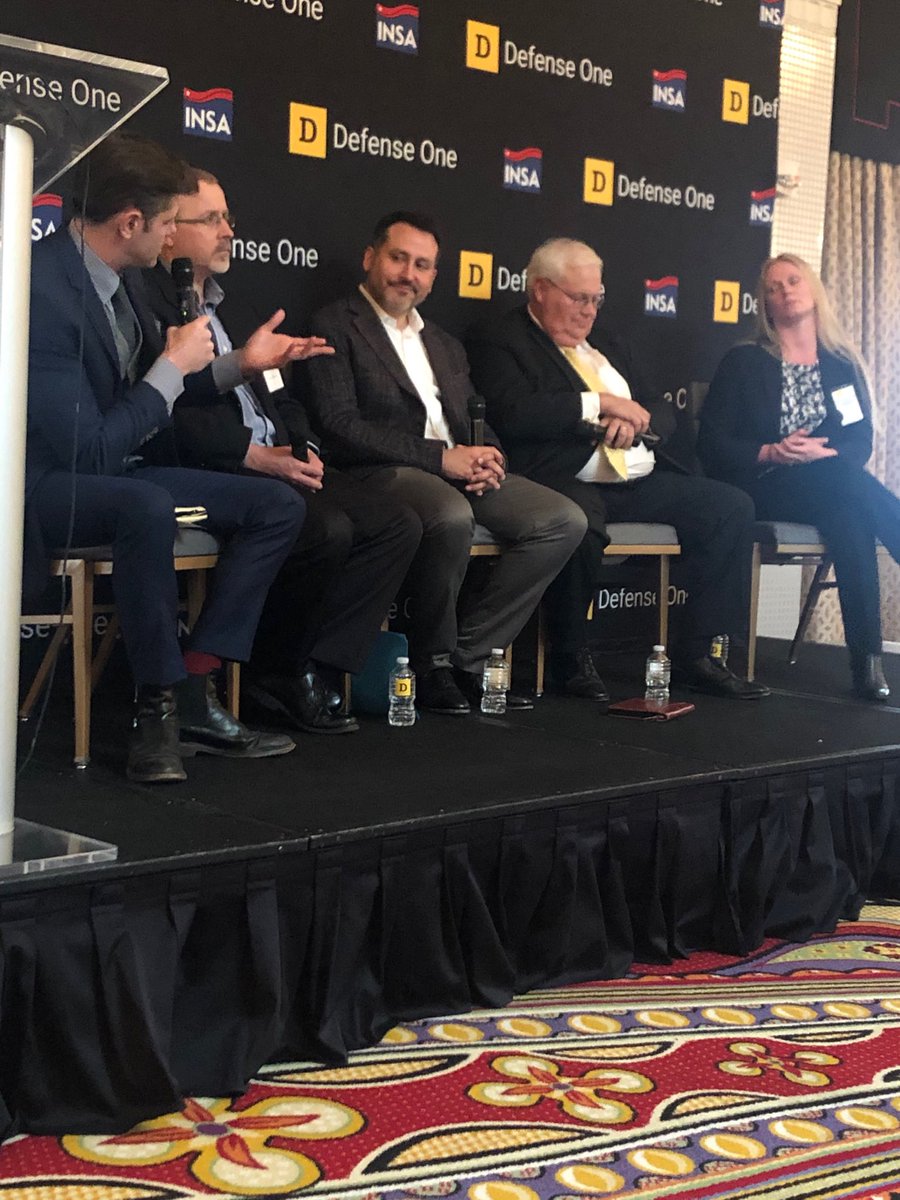 DanielaFayer's tweet image. ⁦@DefTechPat⁩ moderates our discussion tonight. #humanmachineteam